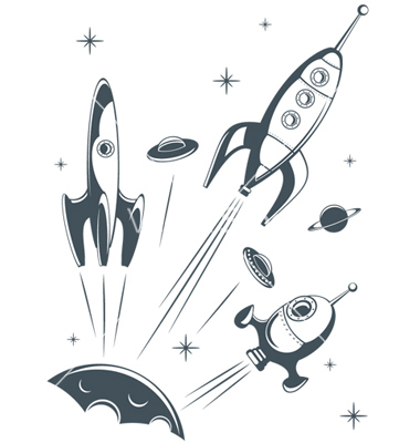 John ryan space ship