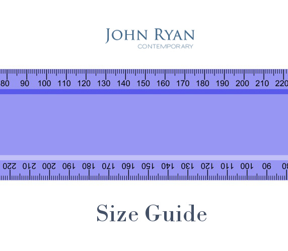 John ryan contemporary size guide