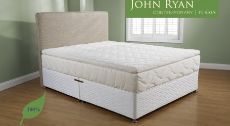 Fusion solid latex core mattress